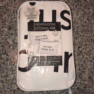 NWT Standard Pillowcases - Dog owners